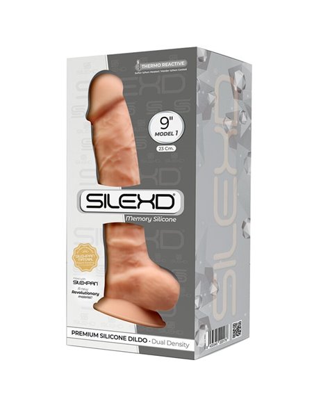 SILEXD - MODELLO 1 PENE REALISTICO PREMIUM SILEXPAN SILICONE 23 CM