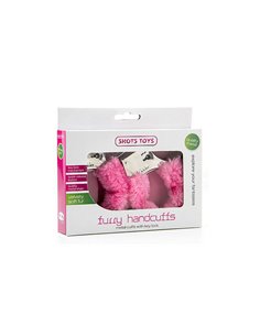 MANETTE MORBIDE Handschellen con peluche nero