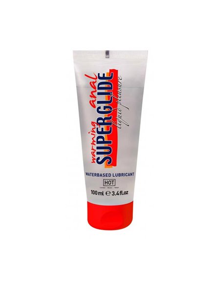 LUBRIFICANTE ANALE HOT ANAL SUPERGLIDE WARMING 100 ML