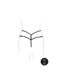 BABYDOLL E PERIZOMA Charmea babydoll & thong S/M black