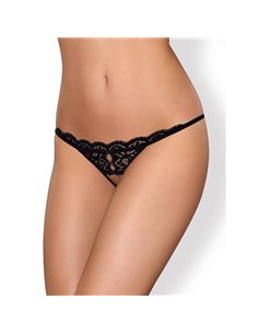 COMPLETO SEXY 838-COR-1 corset & thong S/M black