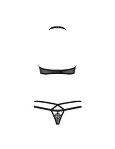 KIT REGGISENO GIARRETTIERA E PERIZOMA Gretia 3 pcs set L/XL