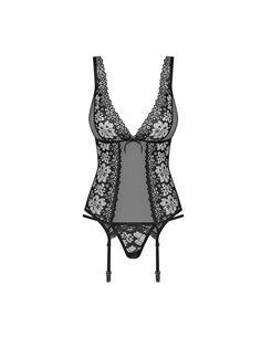 TUTINA BODY SEXY 821-TED-1 teddy L/XL black