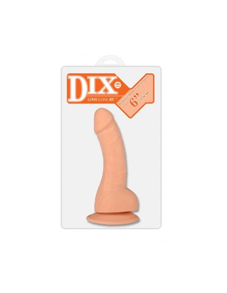 DILDO REALISTICO "DIX Realistic Dong with Scrotum"