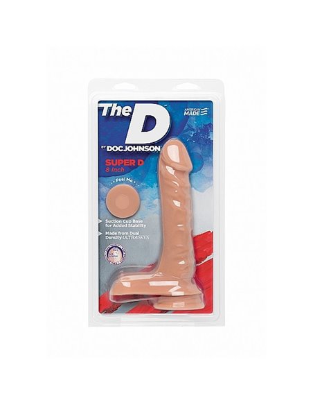 DILDO REALISTICO "The D - Super D - 8 Inch - Vanilla"