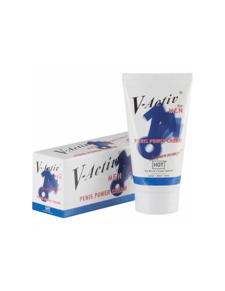 CREMA STIMOLANTE HOT V-ACTIV PENIS POWER CREAM 50 ML