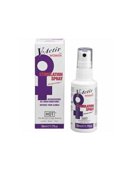 SPRAY STIMOLANTE PER LEI HOT V-ACTIV STIMULATOR SPRAY 50 ML