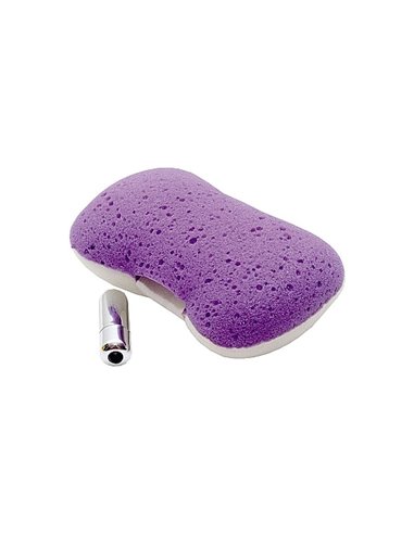 SPUGNA DA BAGNO Sponge - Vibrating - Purple