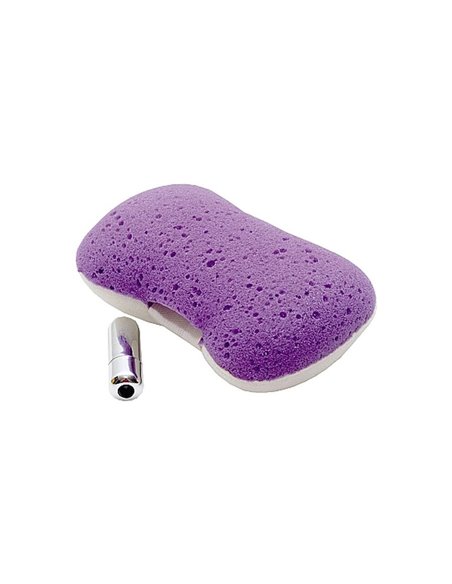 SPUGNA DA BAGNO Sponge - Vibrating - Purple