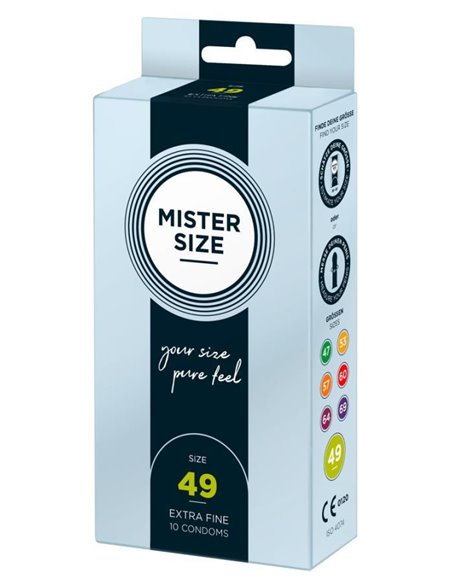 Preservativi Mister Size 49mm pack of 10