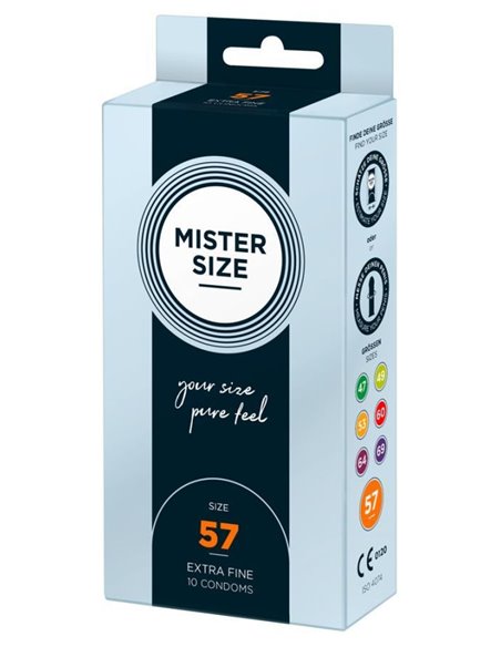 Preservativi Mister Size 57mm pack of 10