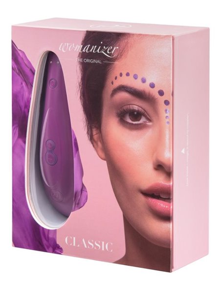 Succhiaclitoride Womanizer Classic Dark Purple