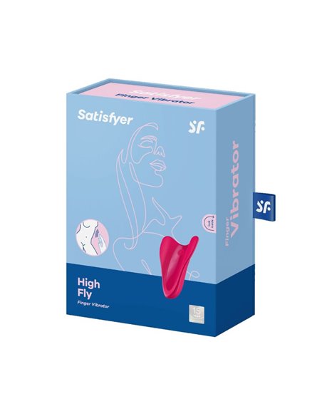 Vibratore Mini SATISFYER� HIGH FLY -Rosso