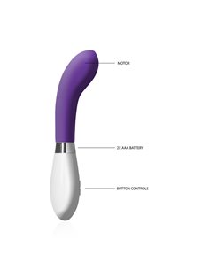 VIBRATORE MINI MiniVib. Dino Func.8 Lilas