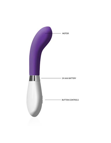VIBRATORE MINI MiniVib. Dino Func.8 Lilas