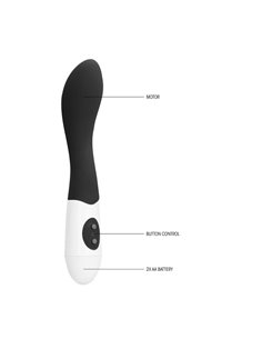 DILDO REALISTICO SILEXD - MODEL 2 - 6" - 15,5 cm. Nero
